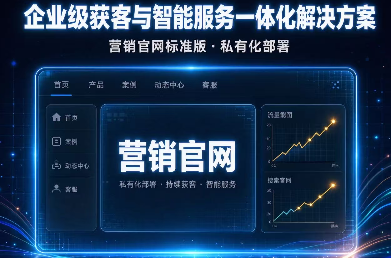 营销官网标准版（私有化部署）交付方案